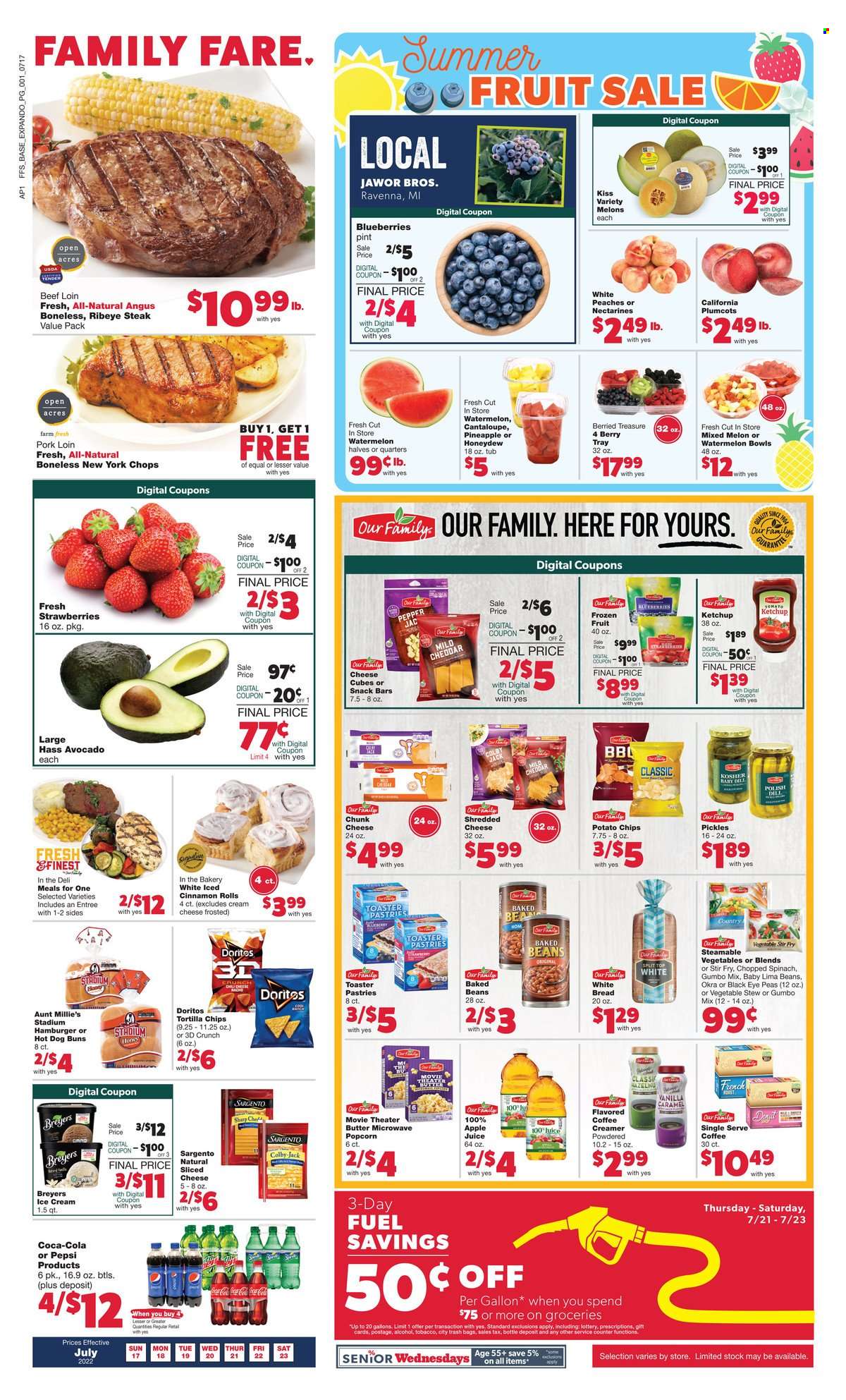 Family Fare ad - 07/17/2022 - 07/23/2022. Page 1
