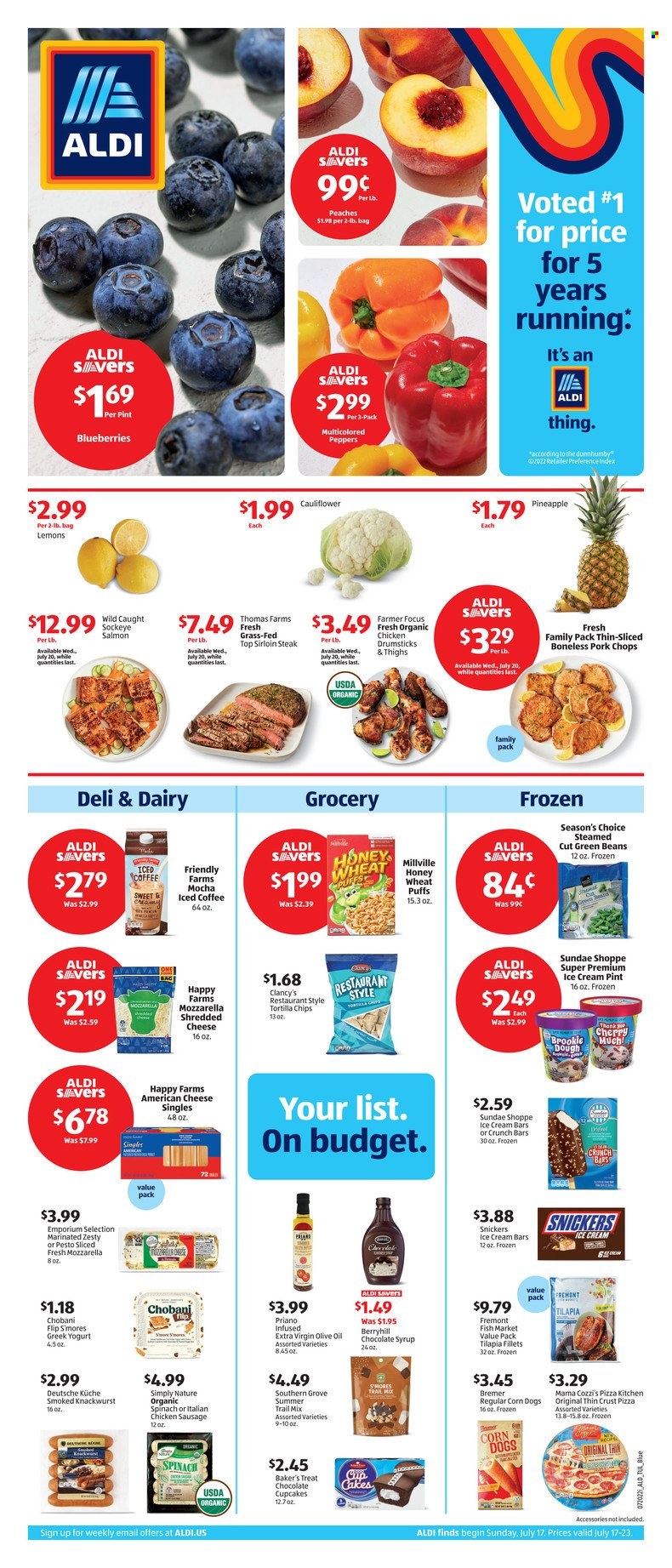 ALDI ad - 07/17/2022 - 07/23/2022. Page 1