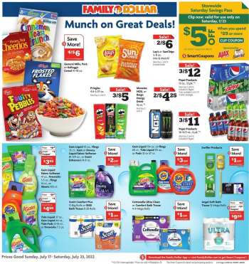 Family Dollar Flyer - 07/17/2022 - 07/23/2022.