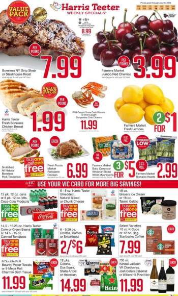 Harris Teeter Flyer - 07/13/2022 - 07/19/2022.