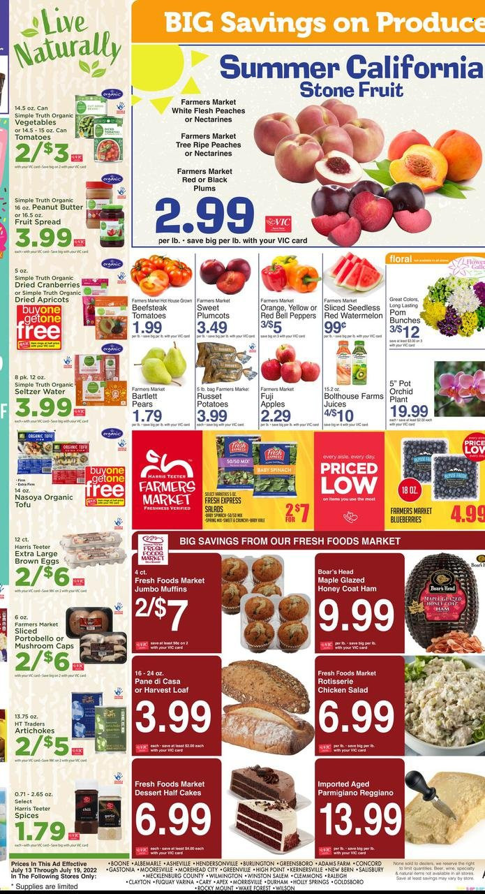 Harris Teeter ad - 07/13/2022 - 07/19/2022. Page 6