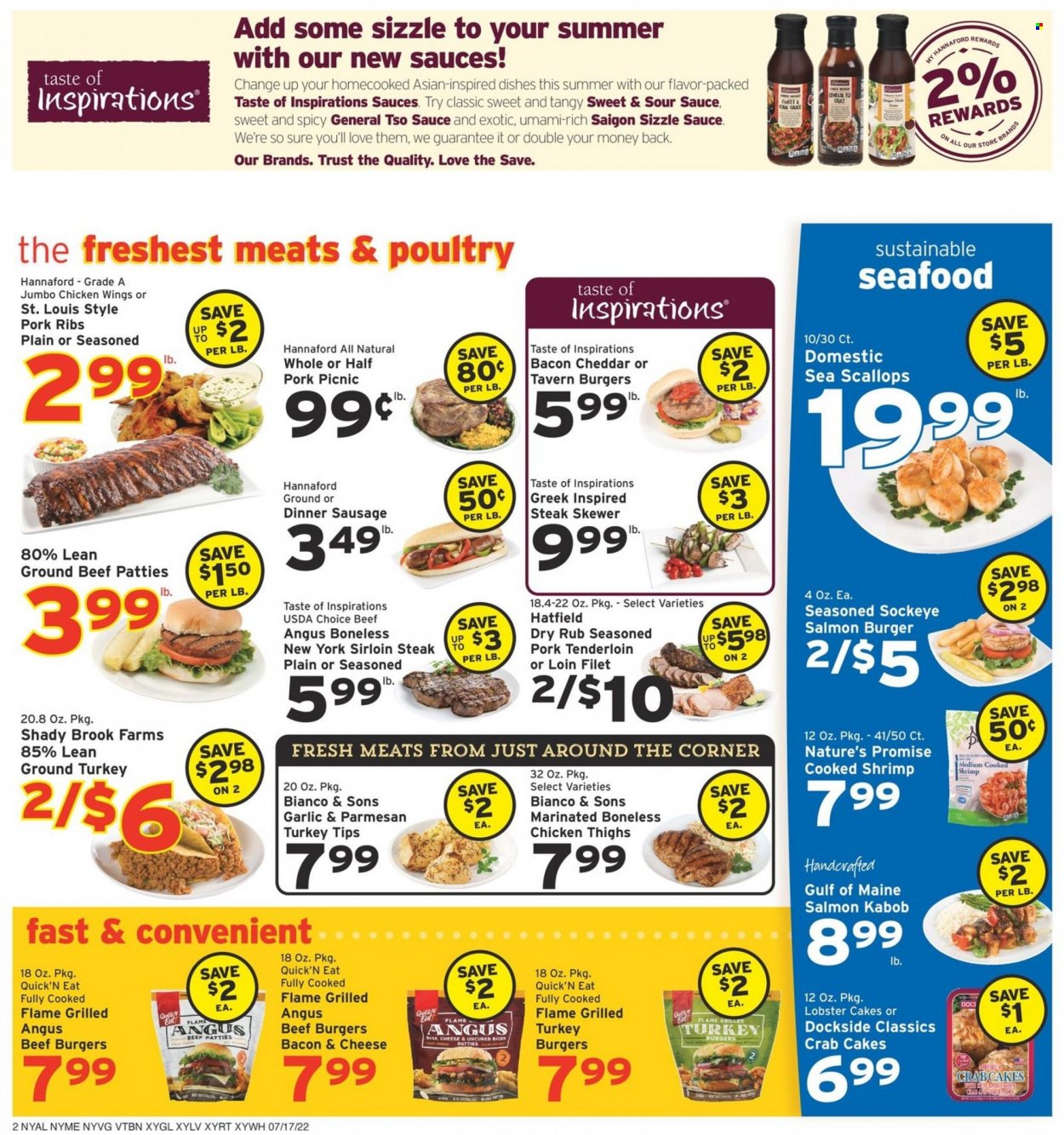 Hannaford ad - 07/17/2022 - 07/23/2022. Page 2