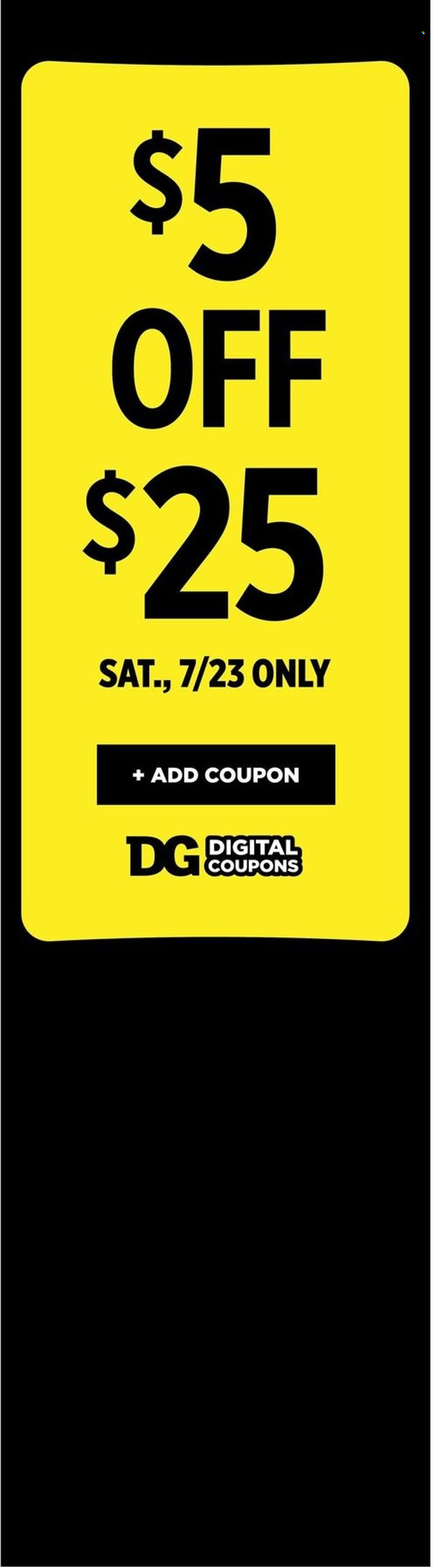 Dollar General ad - 07/17/2022 - 07/23/2022. Page 19