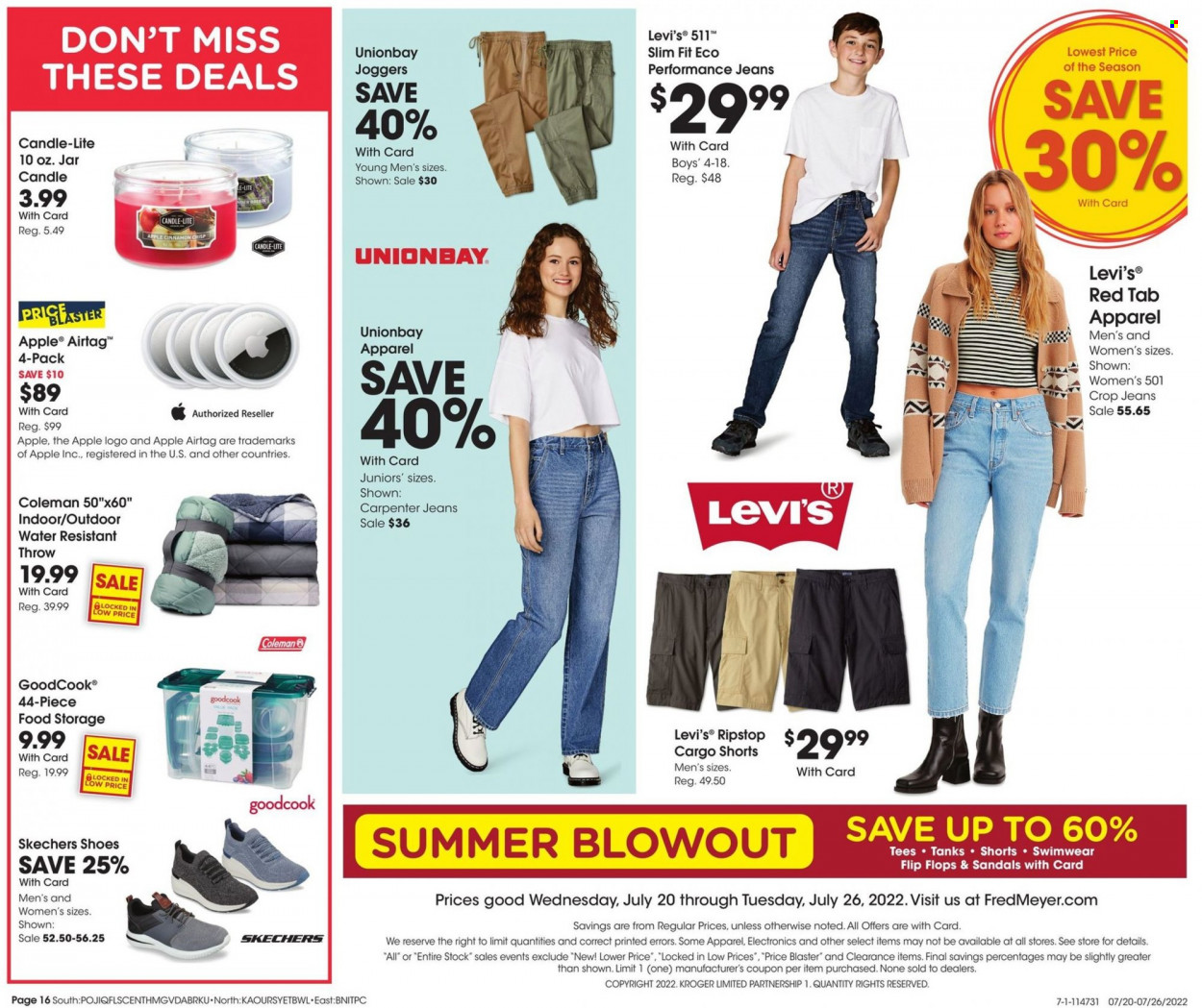Fred Meyer ad - 07/20/2022 - 07/26/2022. Page 16