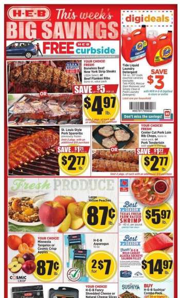 H-E-B Flyer - 07/20/2022 - 07/26/2022.