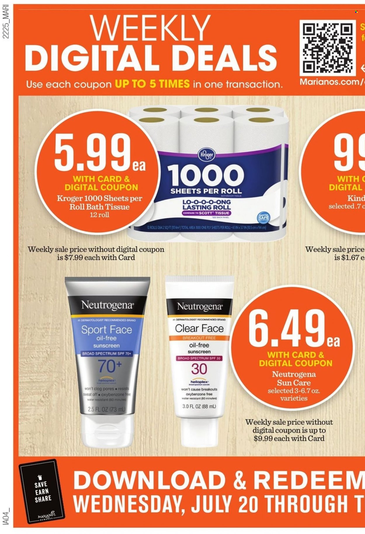 Mariano’s ad - 07/20/2022 - 07/26/2022. Page 9