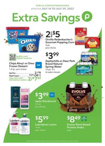 Publix Flyer - 07/16/2022 - 07/29/2022.