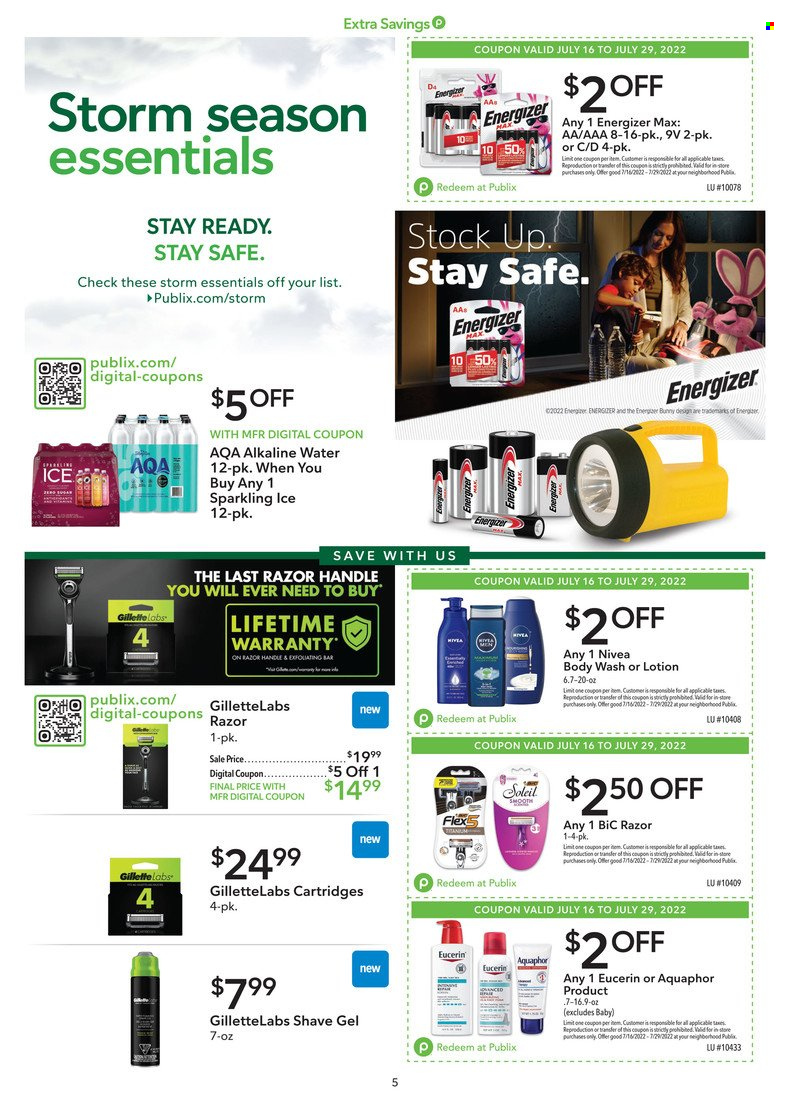 Publix ad - 07/16/2022 - 07/29/2022. Page 5