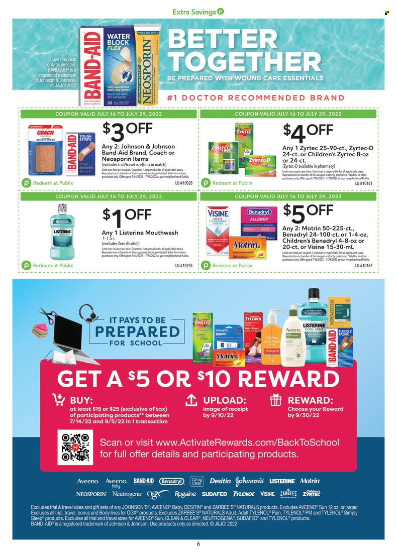 Publix ad - 07/16/2022 - 07/29/2022. Page 6