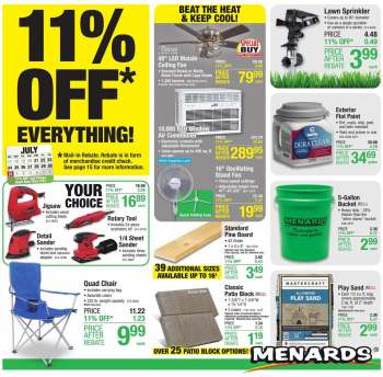 Menards Flyer - 07/21/2022 - 07/31/2022.