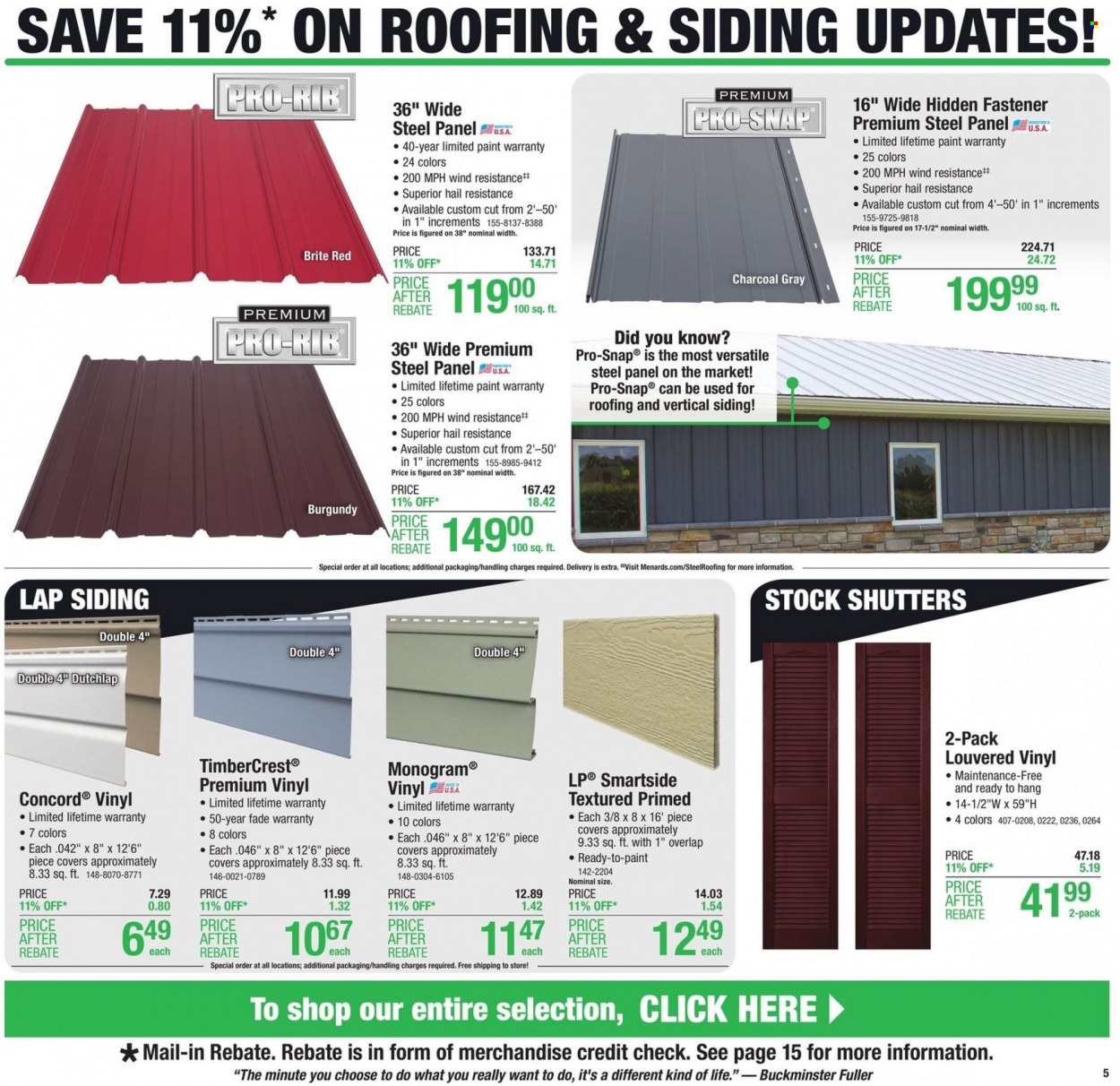 Menards ad - 07/21/2022 - 07/31/2022. Page 6