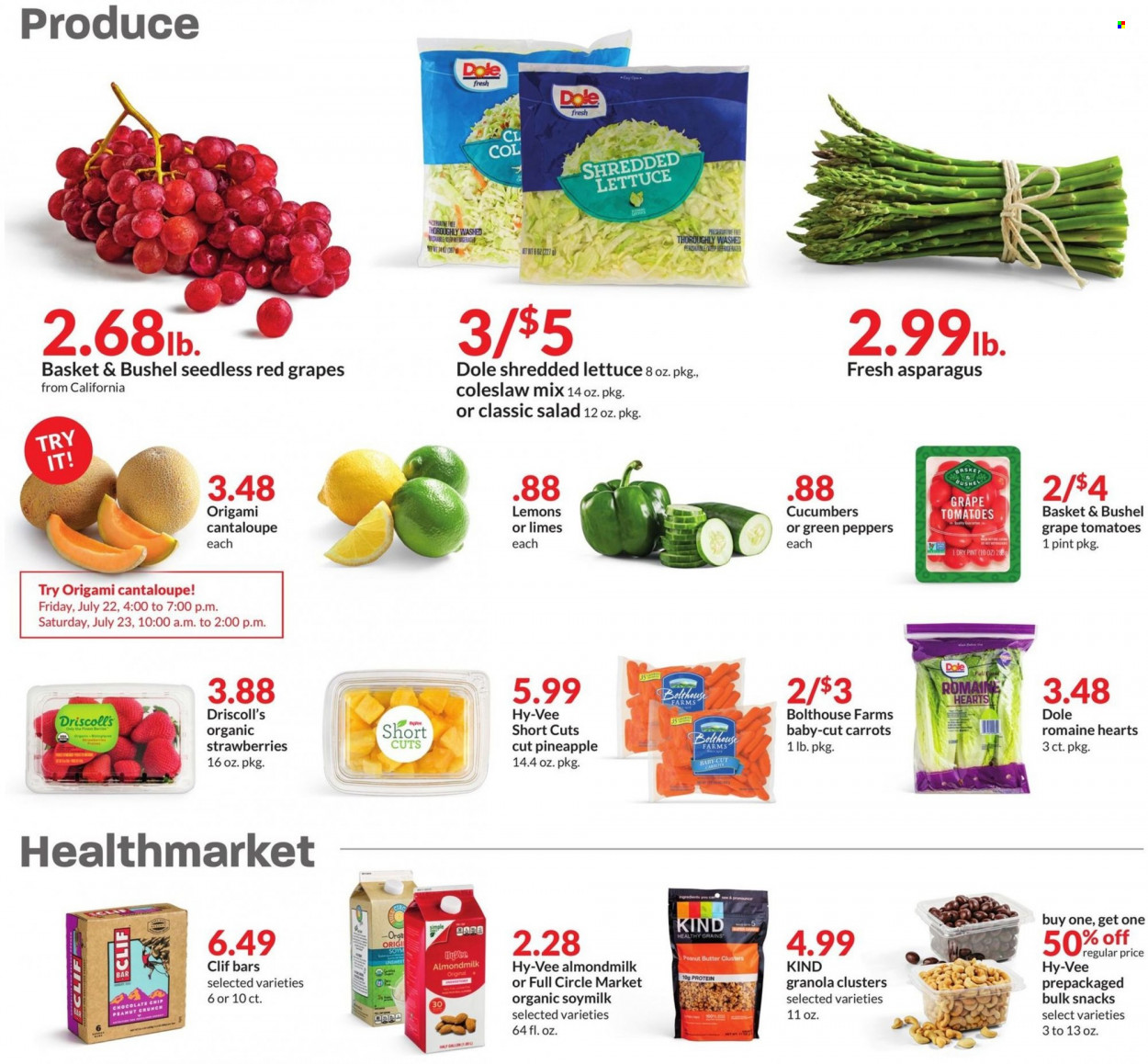 Hy-Vee ad - 07/20/2022 - 07/26/2022. Page 2