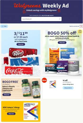 Walgreens Flyer - 07/24/2022 - 07/30/2022.