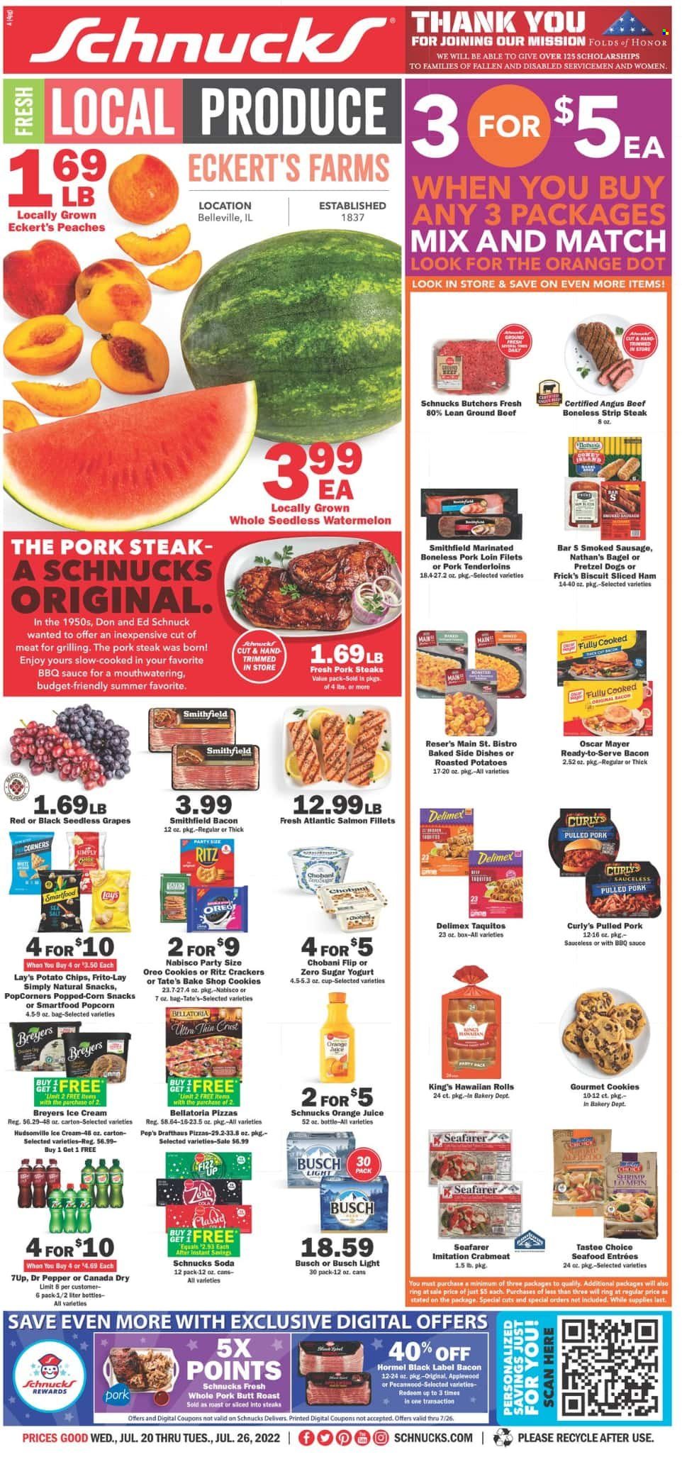 Schnucks ad - 07/20/2022 - 07/26/2022. Page 1