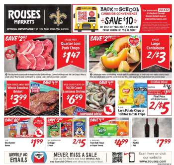 Rouses Markets Flyer - 07/20/2022 - 07/27/2022.