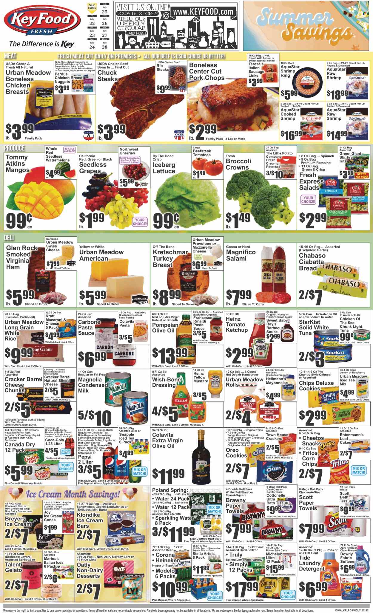 Key Food ad - 07/22/2022 - 07/28/2022. Page 1