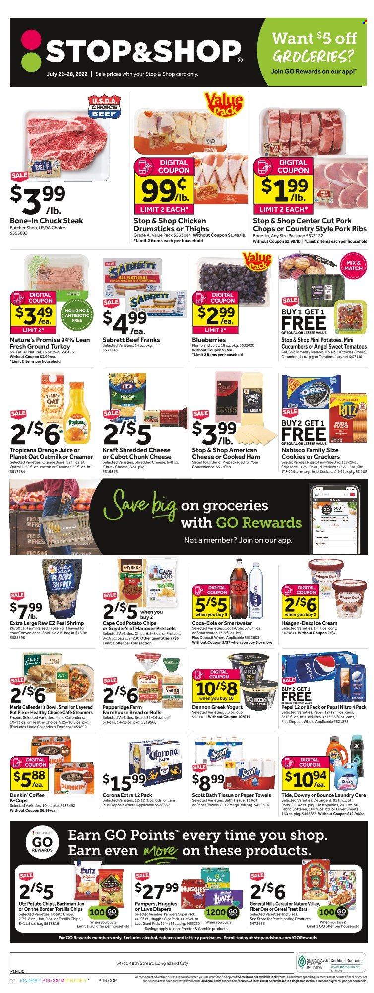 Stop & Shop ad - 07/22/2022 - 07/28/2022. Page 1