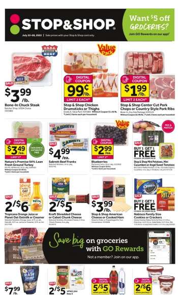 Stop & Shop Flyer - 07/22/2022 - 07/28/2022.