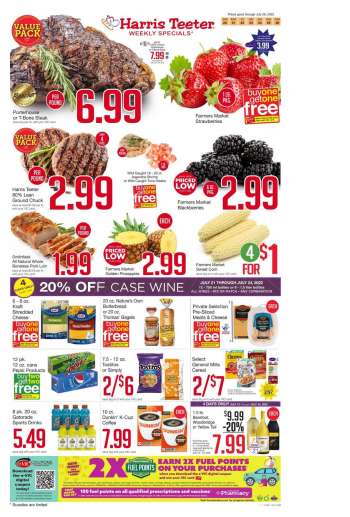 Harris Teeter Flyer - 07/20/2022 - 07/26/2022.