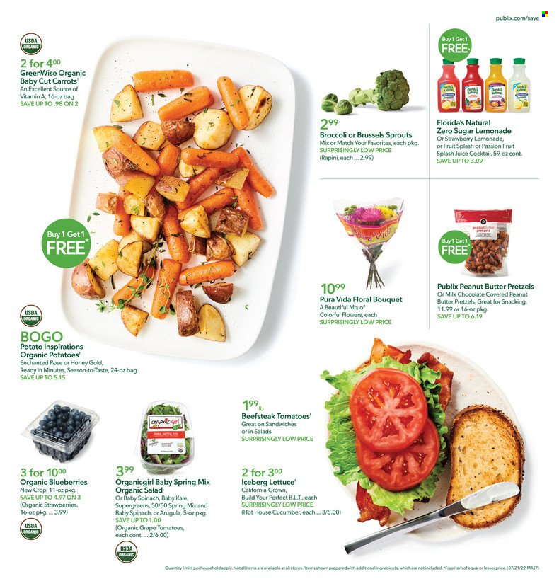 Publix ad - 07/21/2022 - 07/27/2022. Page 7