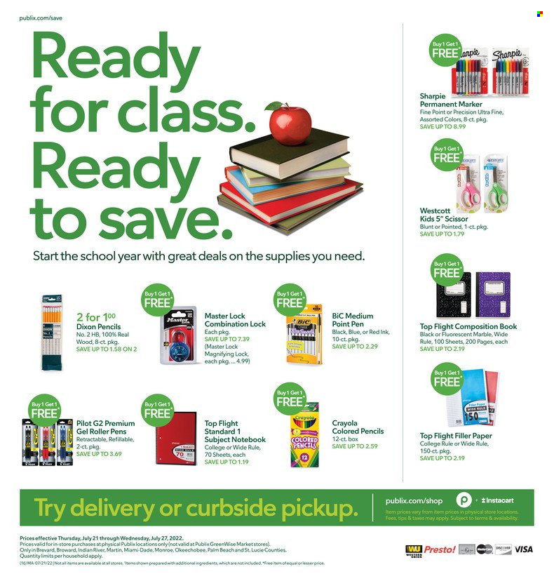 Publix ad - 07/21/2022 - 07/27/2022. Page 16