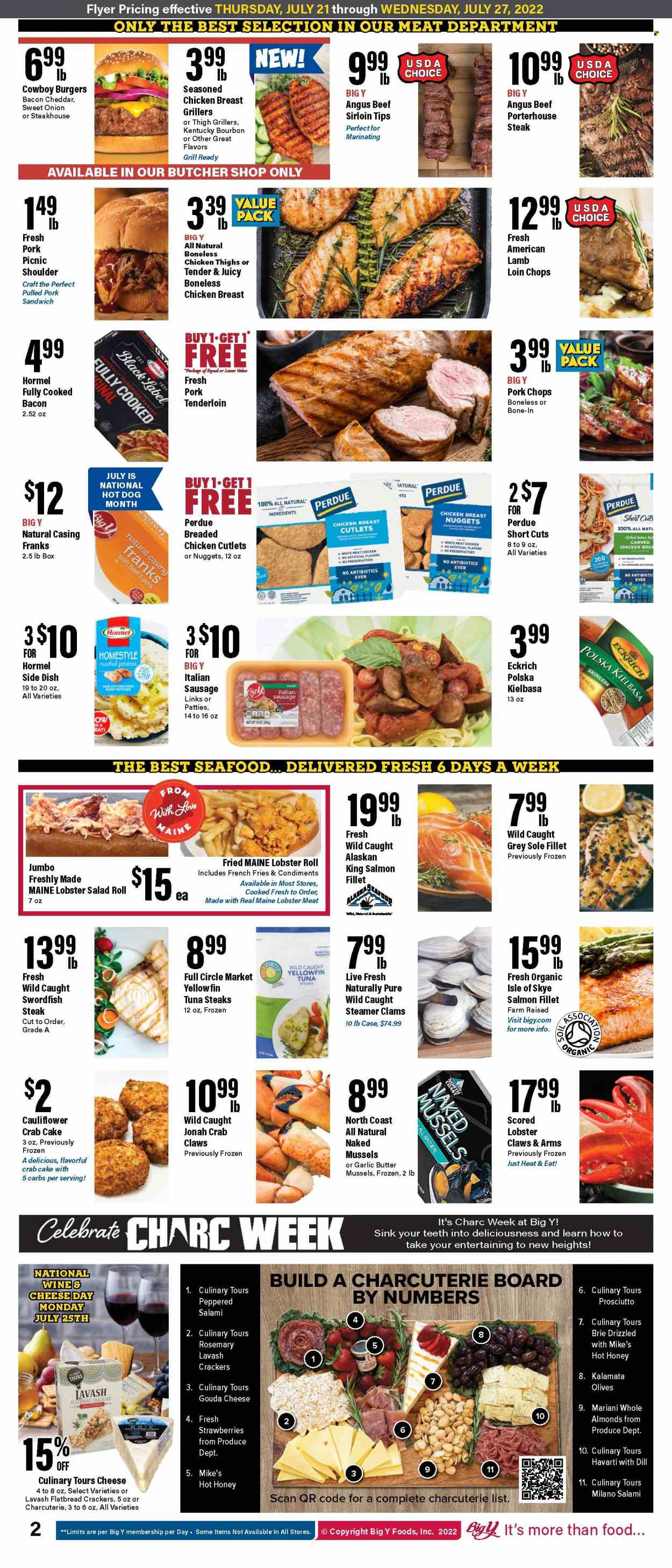 Big Y ad - 07/21/2022 - 07/27/2022. Page 2