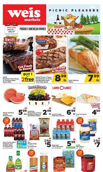 Weis Flyer - 07/21/2022 - 07/27/2022.