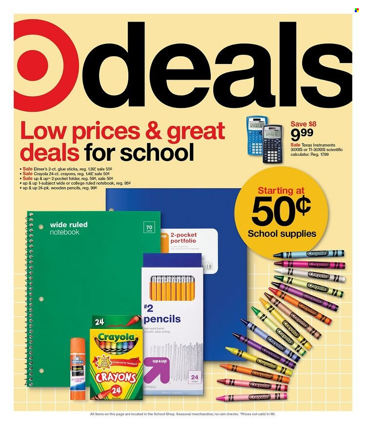 Target ad - 07/24/2022 - 07/30/2022. Page 1