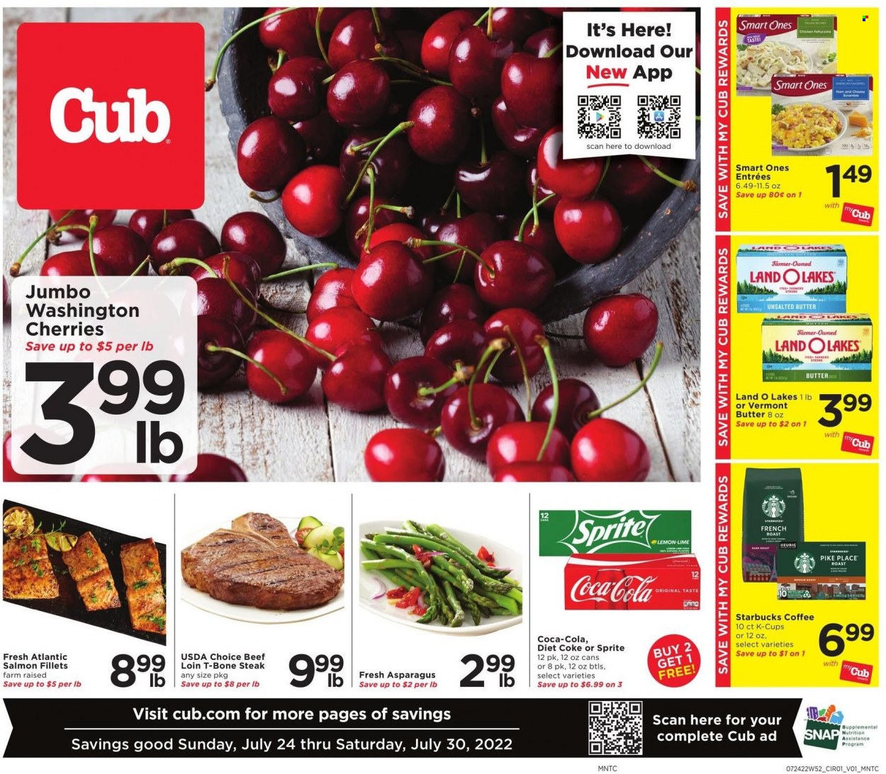 Cub Foods ad - 07/24/2022 - 07/30/2022. Page 1