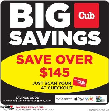 Cub Foods Flyer - 07/24/2022 - 08/06/2022.