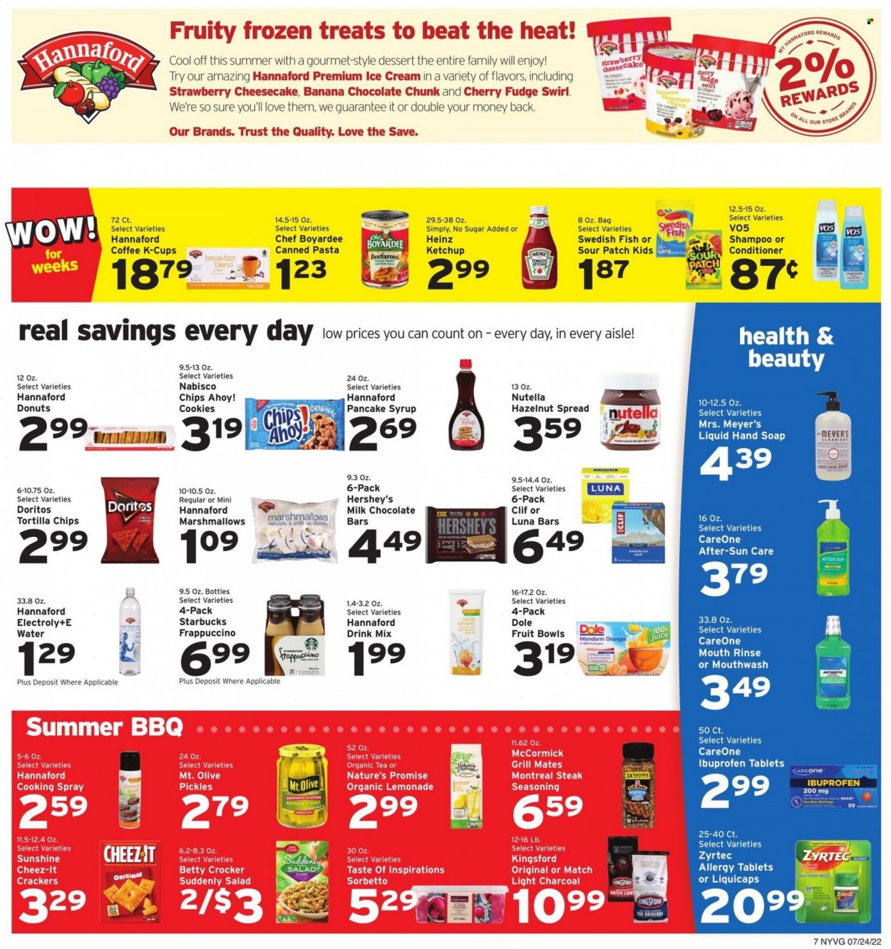 Hannaford ad - 07/24/2022 - 07/30/2022. Page 9