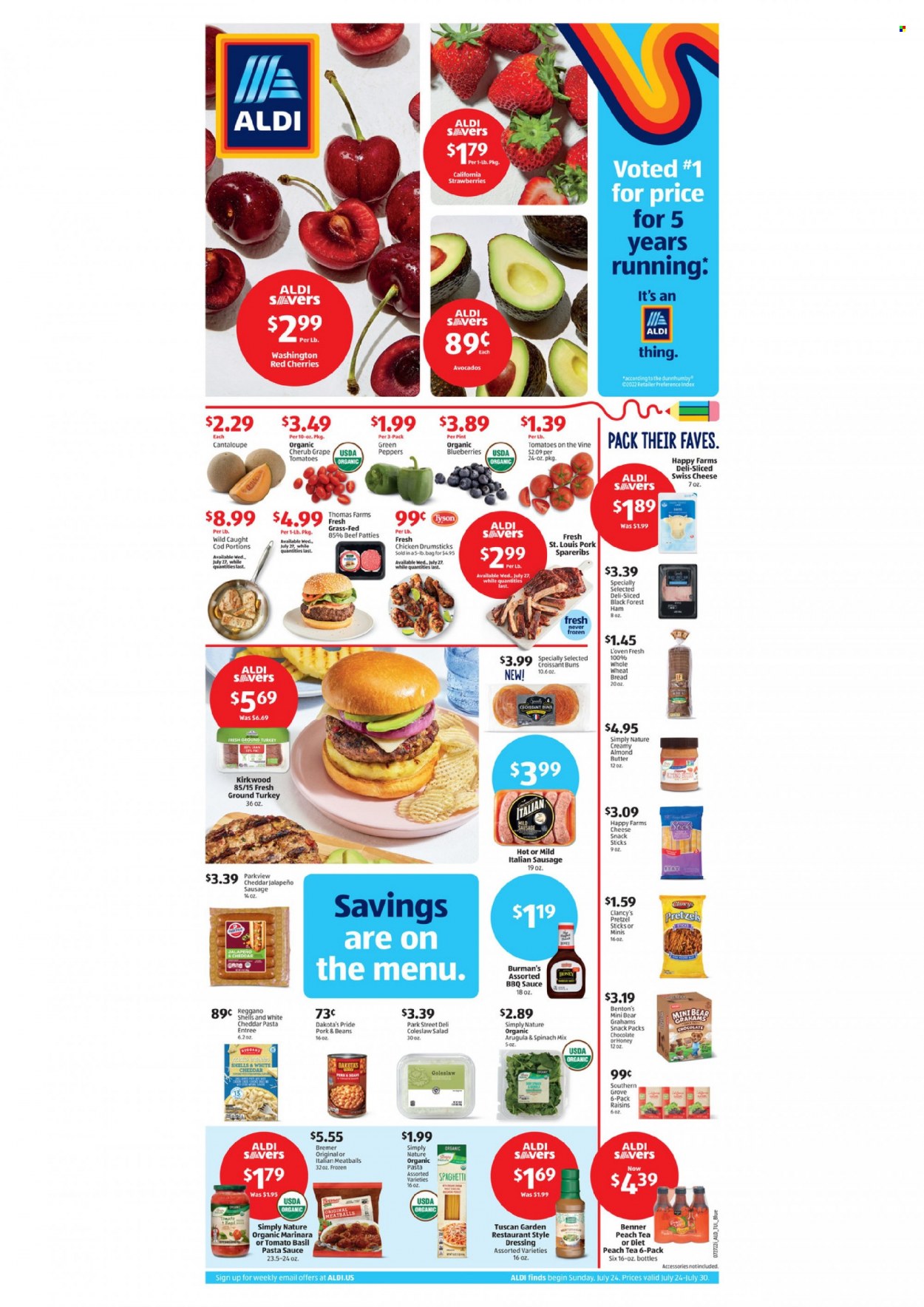 ALDI ad - 07/24/2022 - 07/30/2022. Page 1