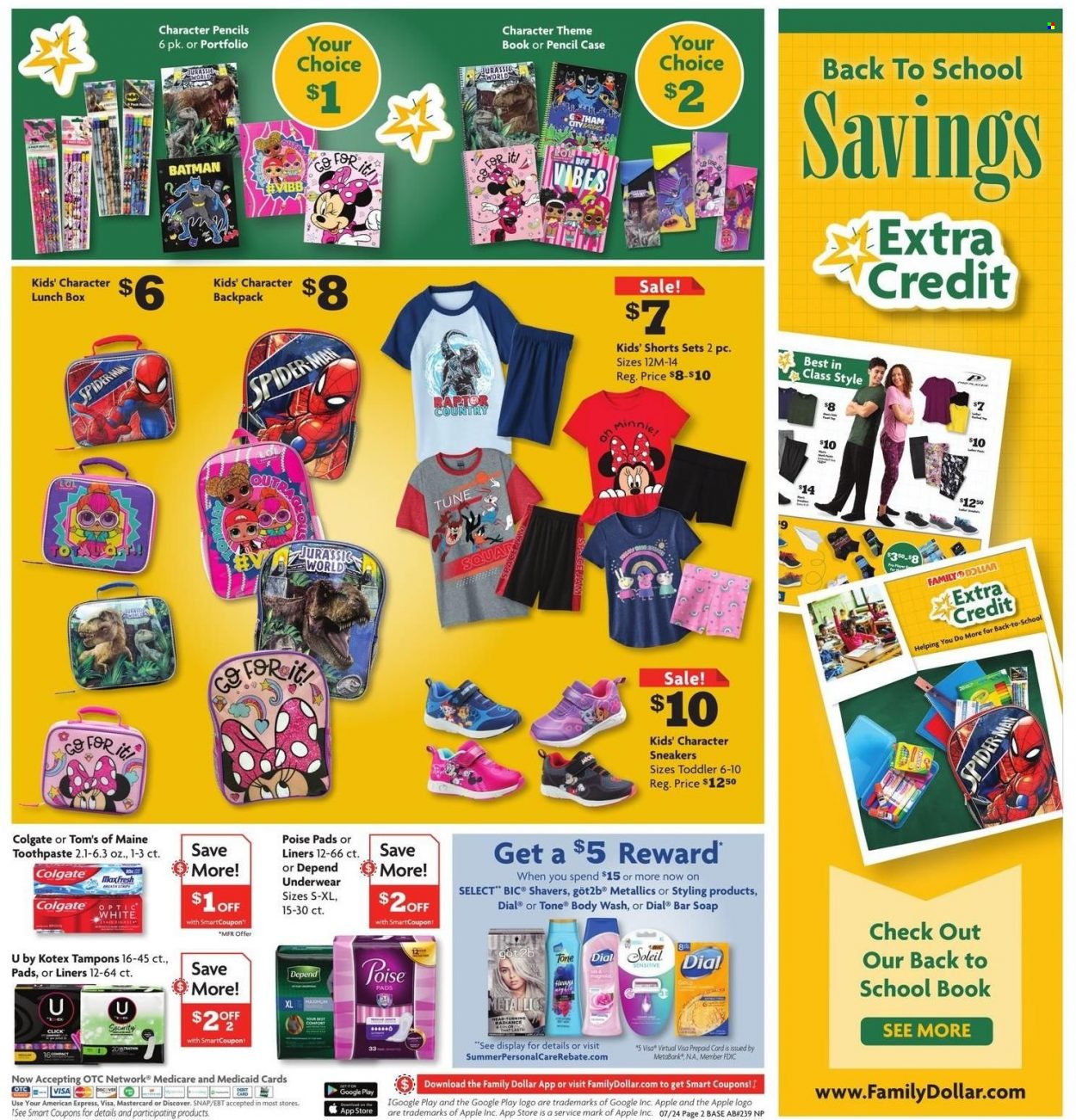 Family Dollar ad - 07/24/2022 - 07/30/2022. Page 6