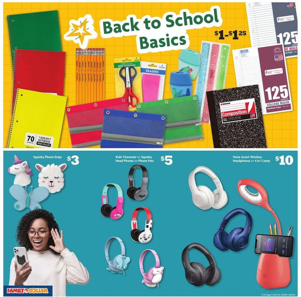 Family Dollar ad - 07/24/2022 - 07/30/2022. Page 7