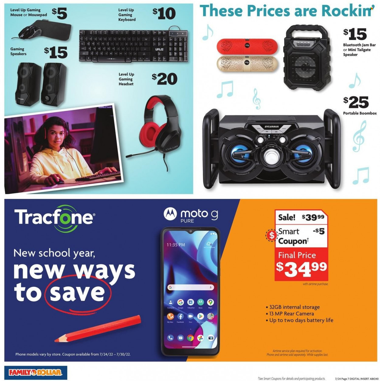Family Dollar ad - 07/24/2022 - 07/30/2022. Page 8