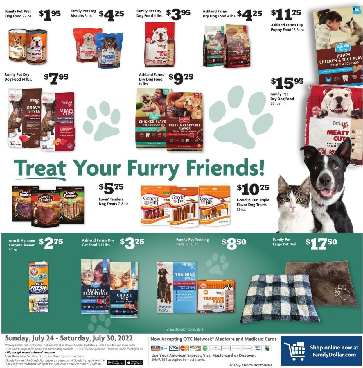 Family Dollar ad - 07/24/2022 - 07/30/2022. Page 12