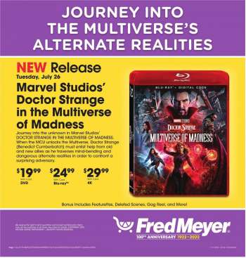 Fred Meyer Flyer - 07/24/2022 - 07/26/2022.