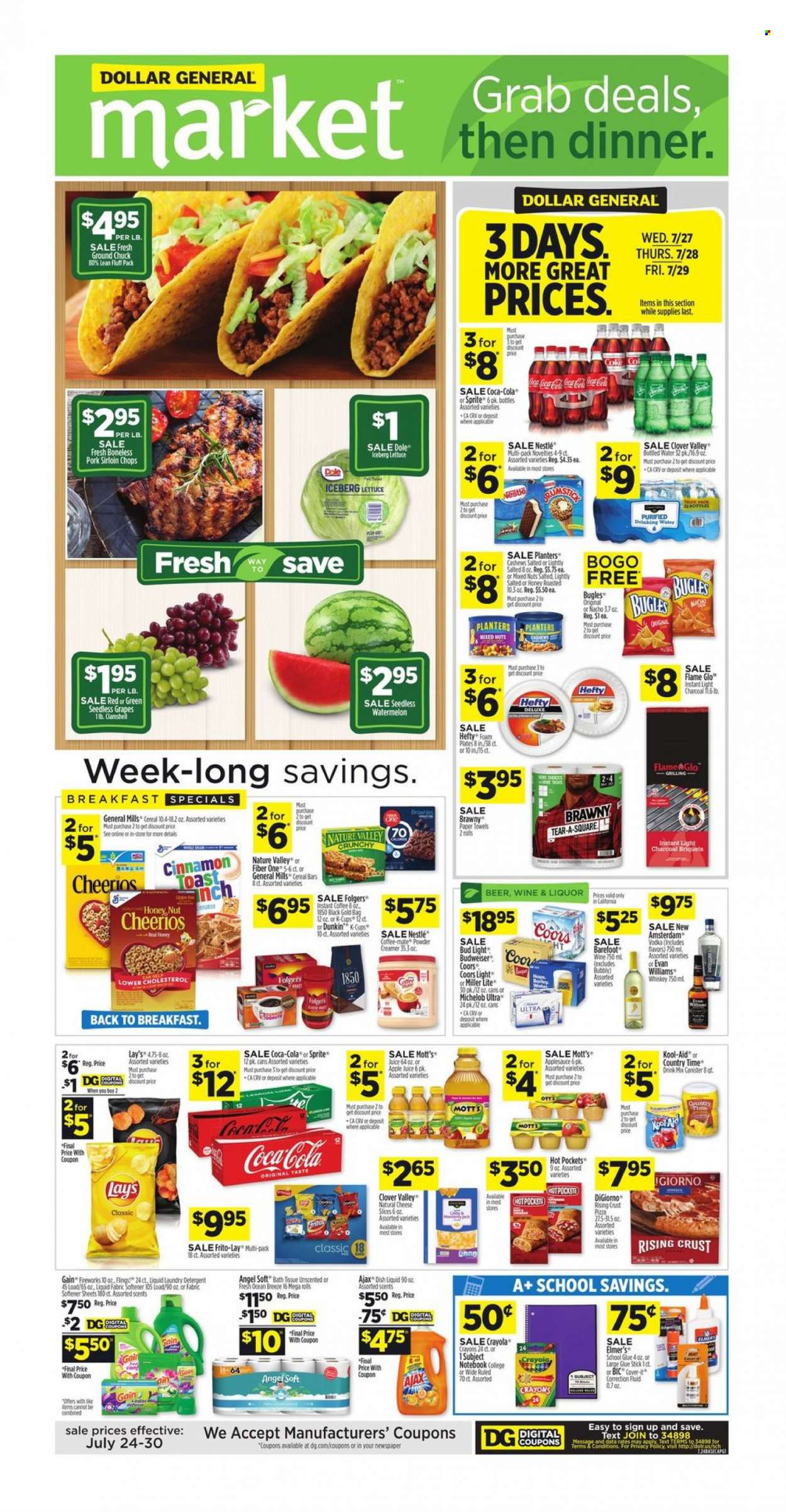 Dollar General ad - 07/24/2022 - 07/30/2022. Page 1