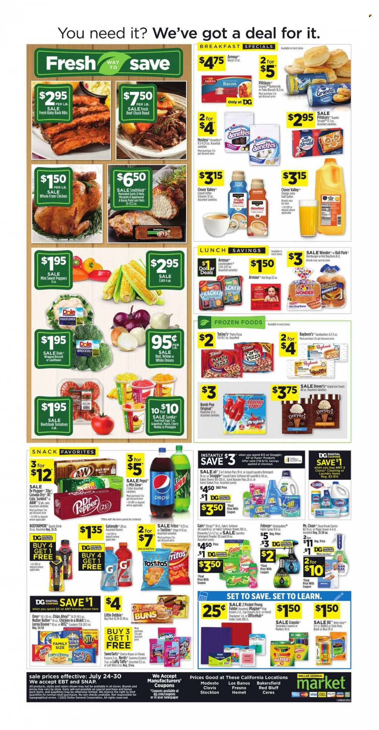 Dollar General ad - 07/24/2022 - 07/30/2022. Page 2