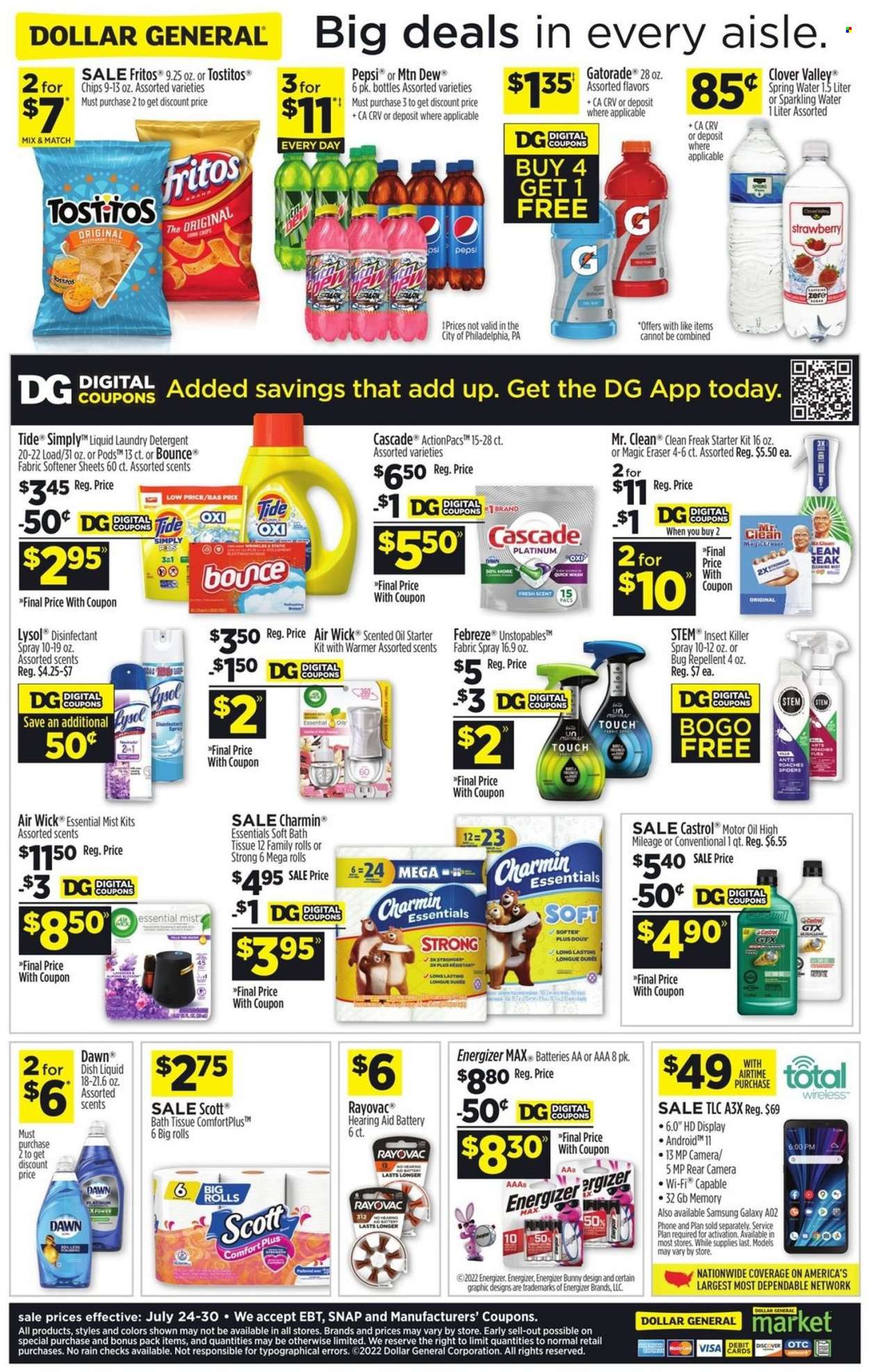 Dollar General ad - 07/24/2022 - 07/30/2022. Page 2
