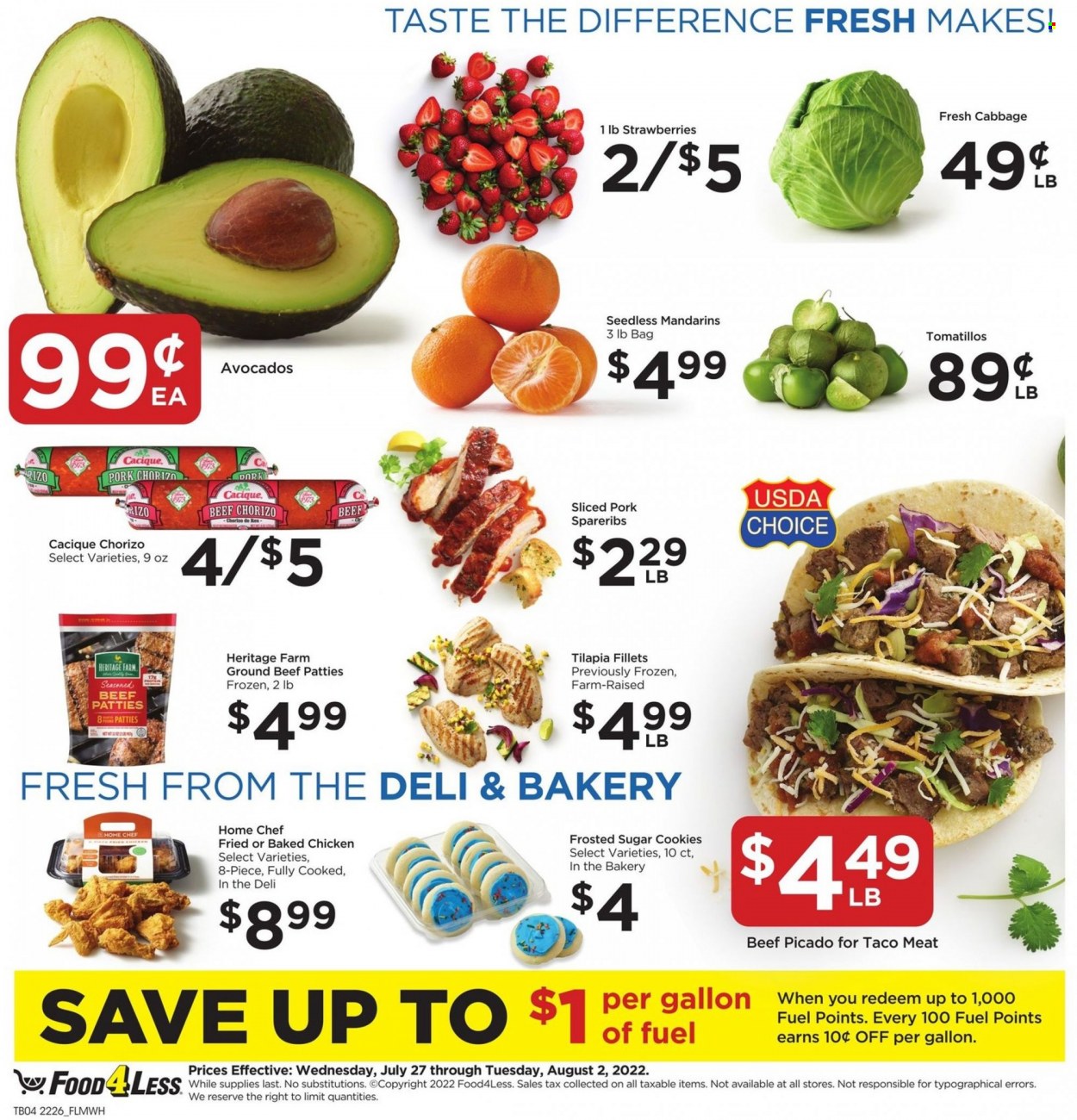 Food 4 Less ad - 07/27/2022 - 08/02/2022. Page 5