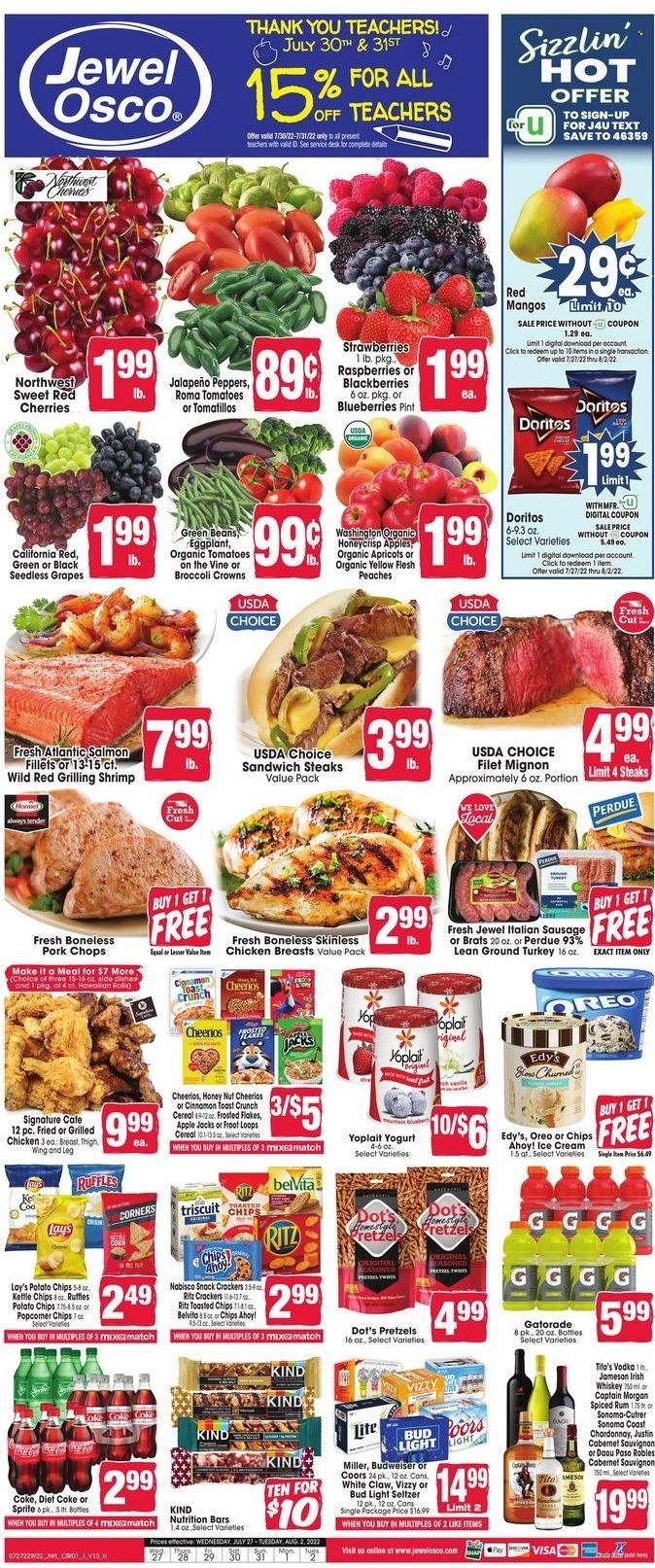 Jewel Osco ad - 07/27/2022 - 08/02/2022. Page 1
