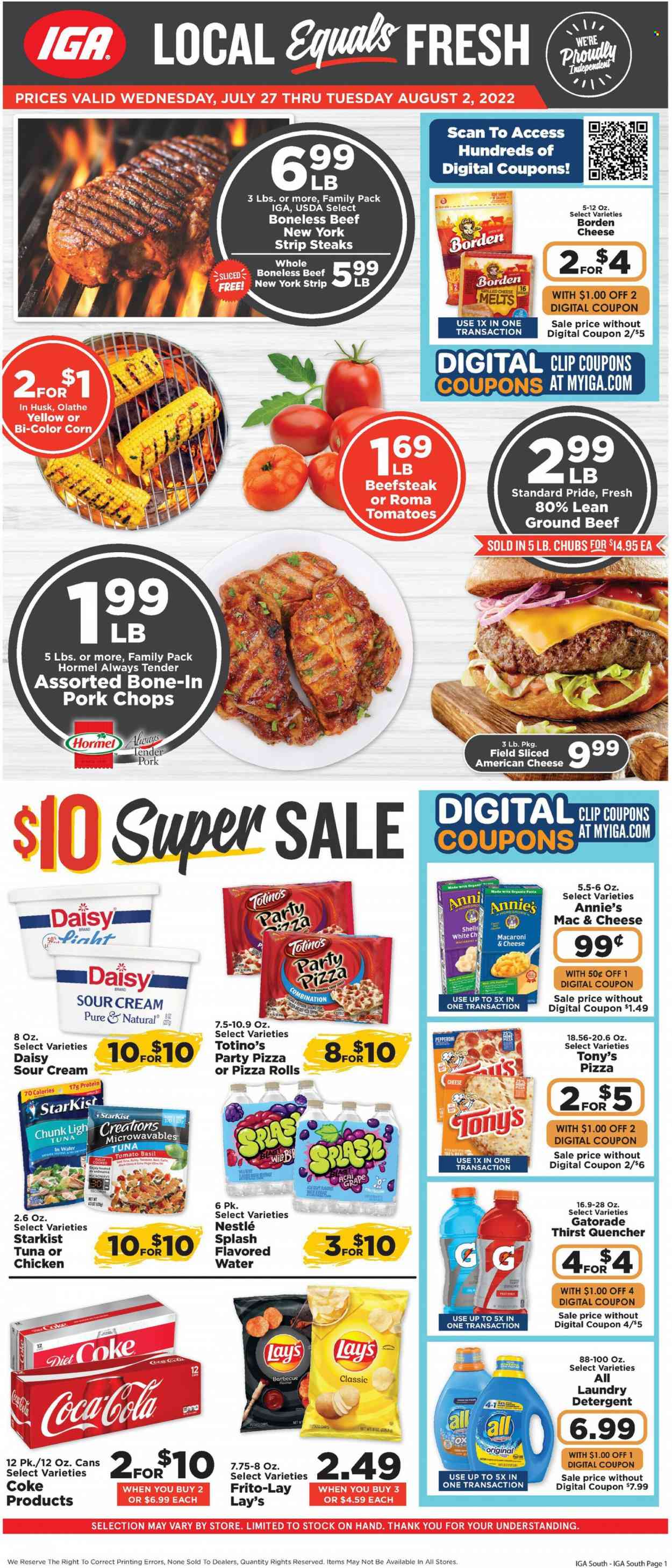IGA ad - 07/27/2022 - 08/02/2022. Page 1