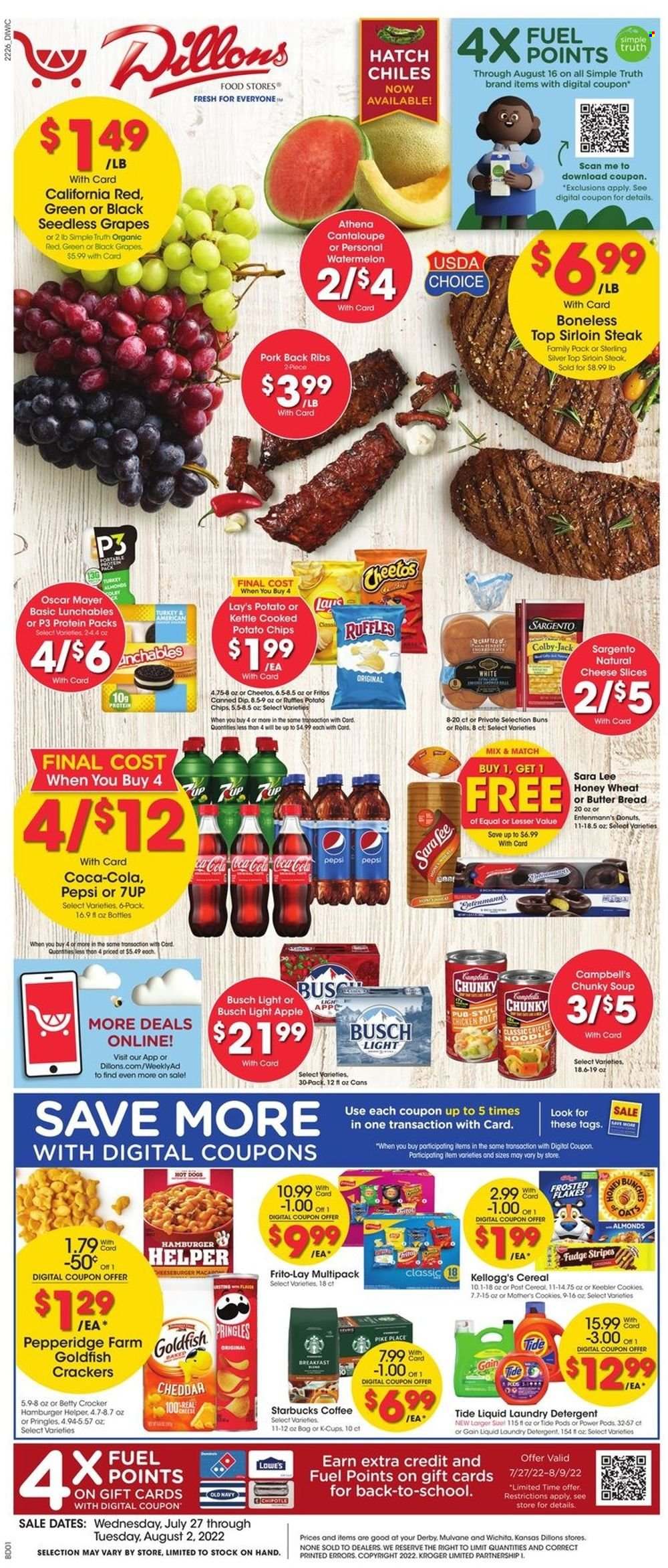 Dillons ad - 07/27/2022 - 08/02/2022. Page 1