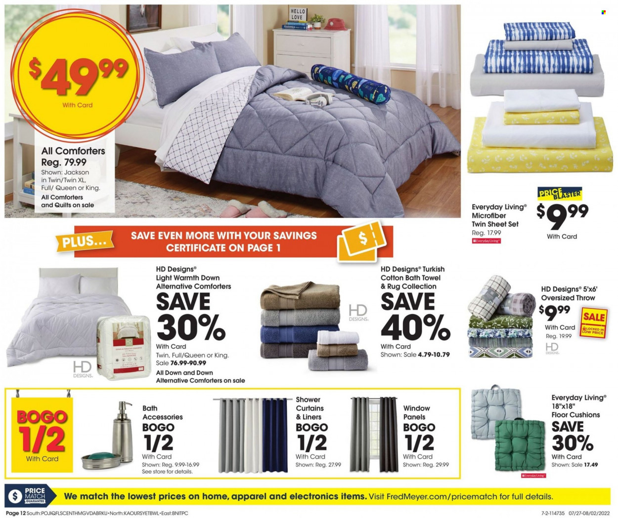 Fred Meyer ad - 07/27/2022 - 08/02/2022. Page 12