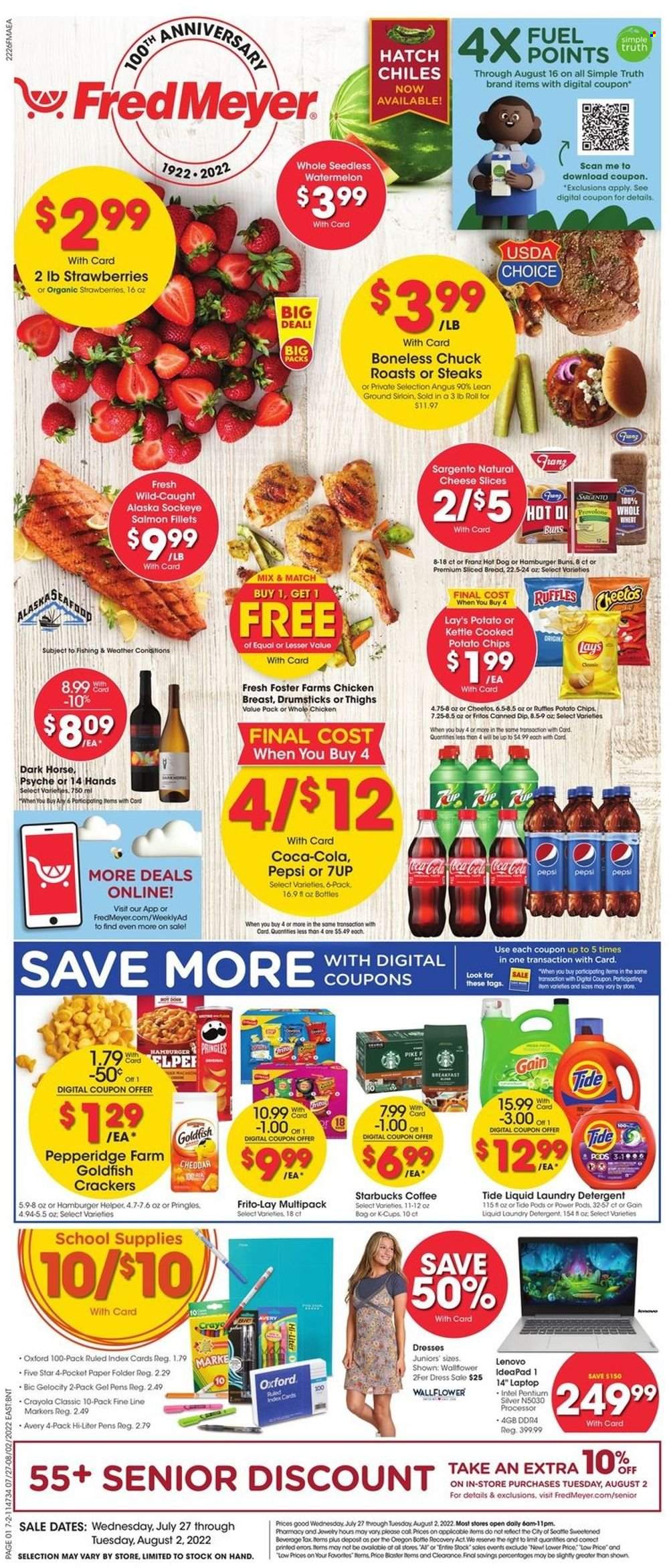 Fred Meyer ad - 07/27/2022 - 08/02/2022. Page 1
