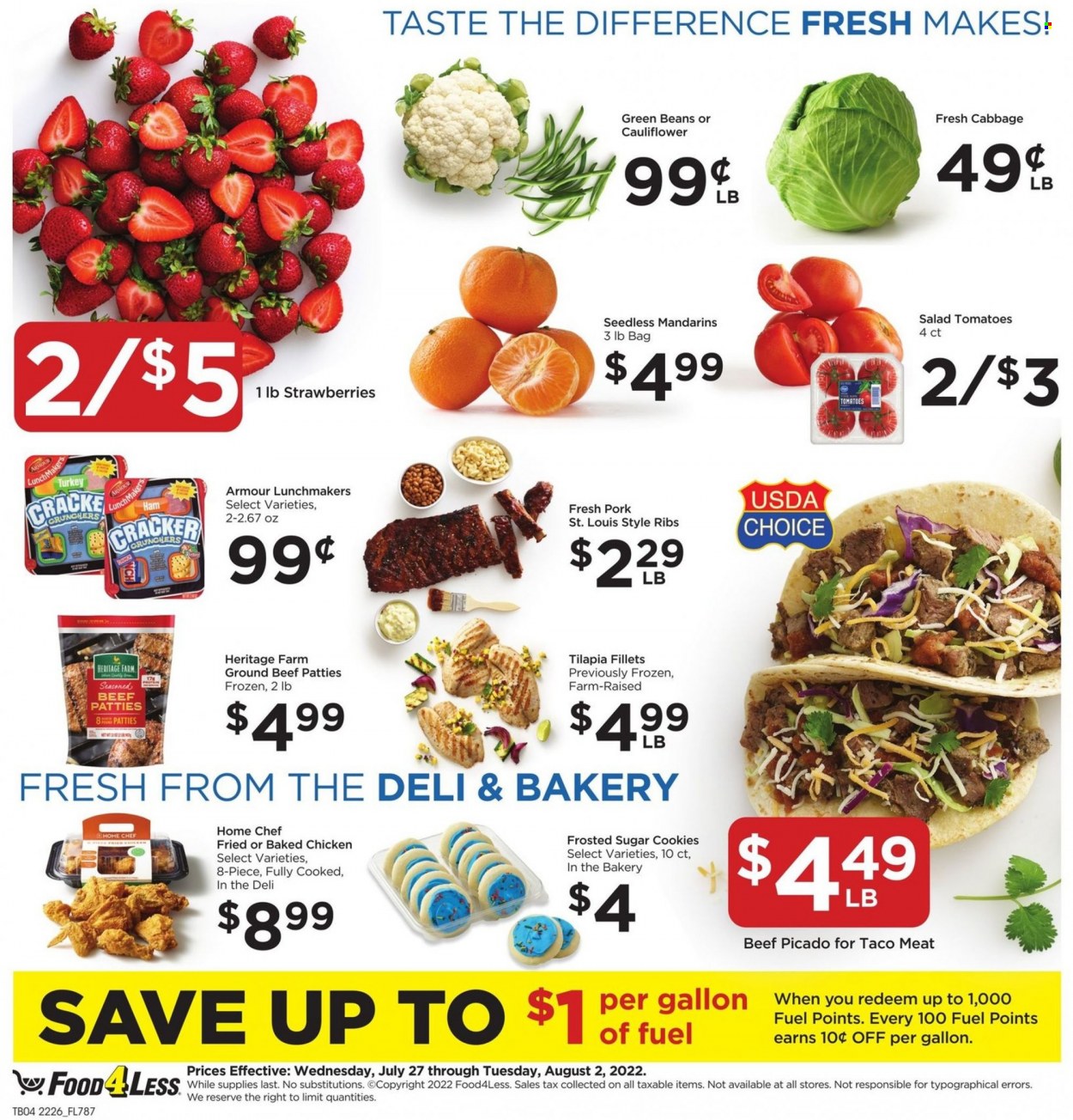 Food 4 Less ad - 07/26/2022 - 08/02/2022. Page 4