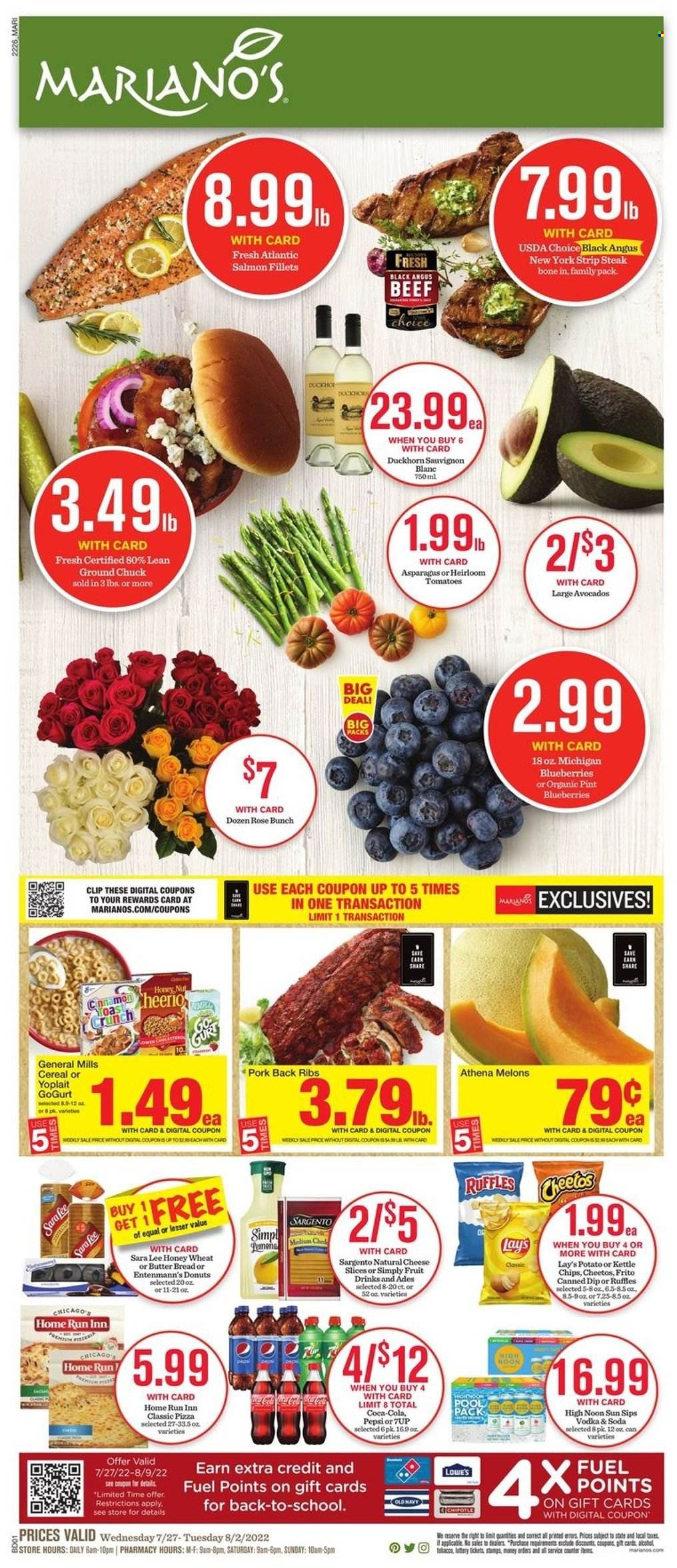 Mariano’s ad - 07/27/2022 - 08/02/2022. Page 1