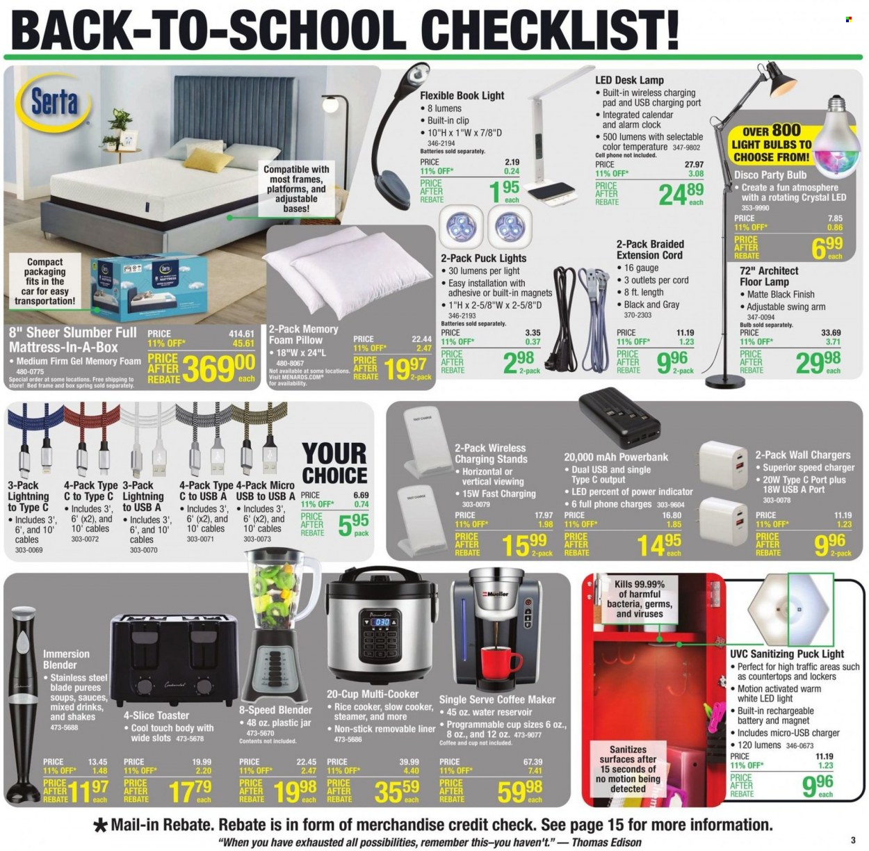 Menards ad - 07/28/2022 - 08/07/2022. Page 3