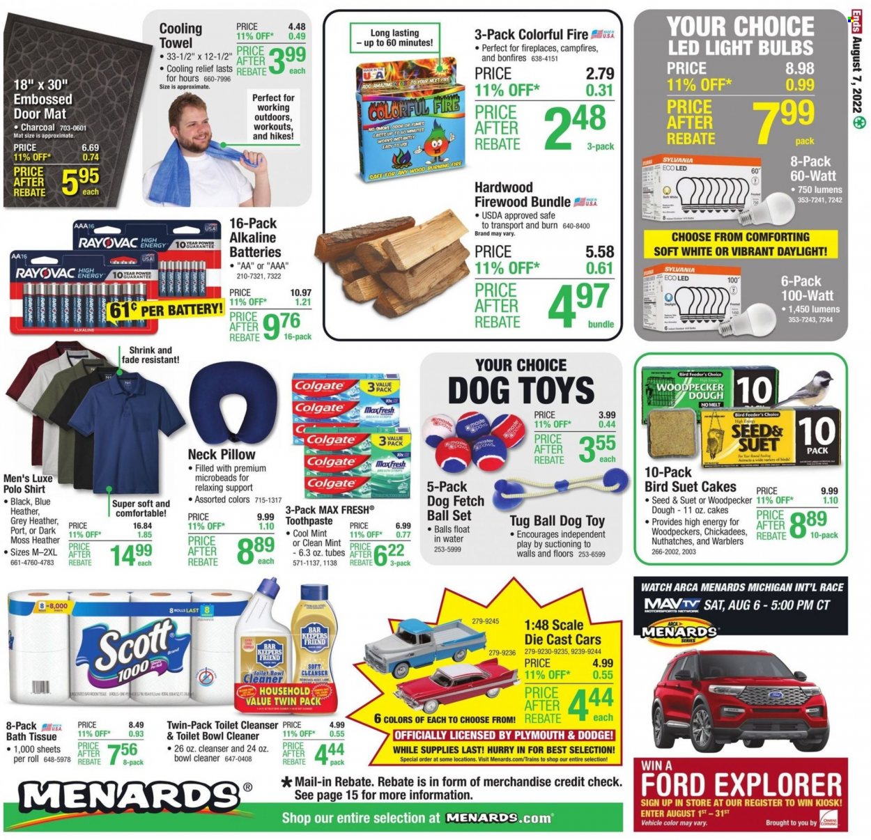 Menards ad - 07/28/2022 - 08/07/2022. Page 16